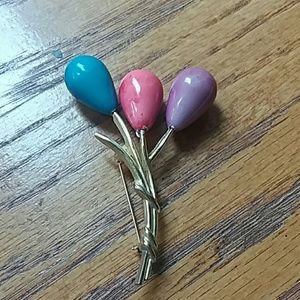 Vintage Balloons Brooch